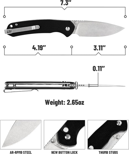 G10 Handle-Black