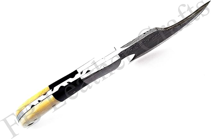 Natural Bone and Black Horn