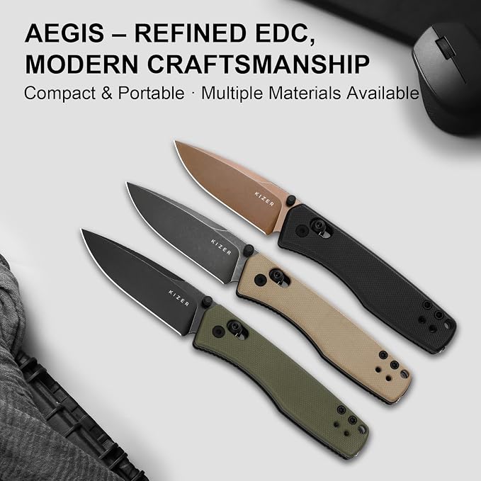 D2 Steel+Olive Green G10 Handle