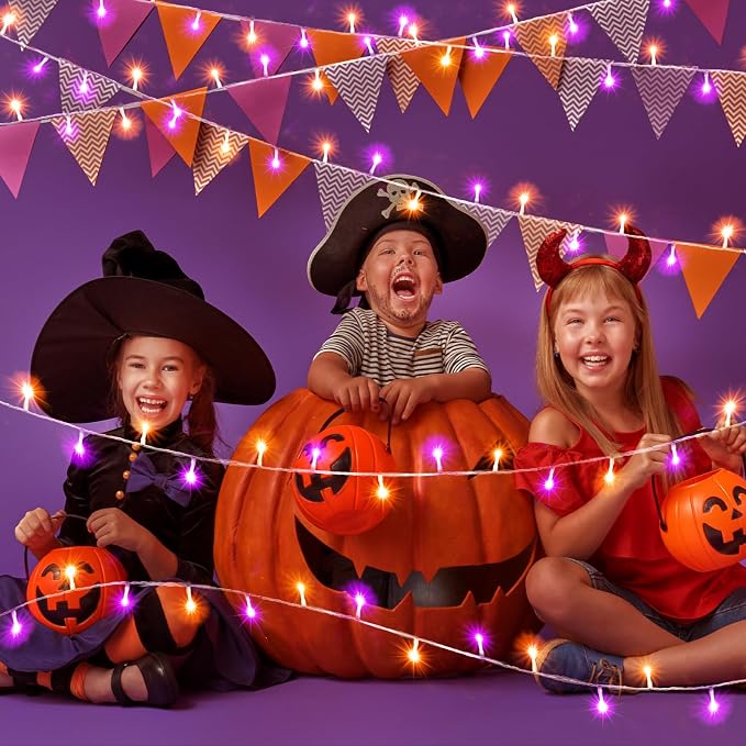 Orange and Purple