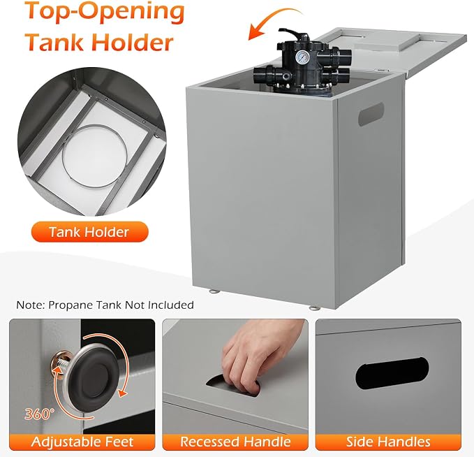 Grey(With Tank Holder)