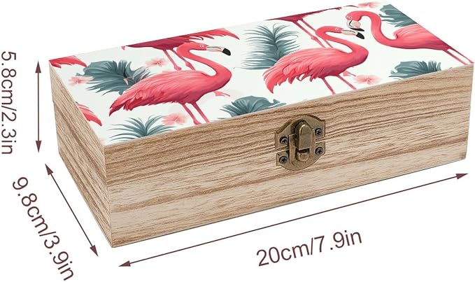 Pink flamingo pattern