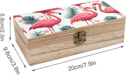 Pink flamingo pattern