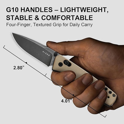 D2 Steel+Sand G10 Handle