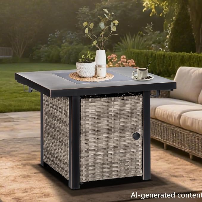 Black+Grey Rattan