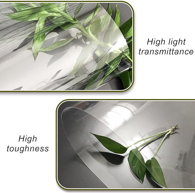 Clear Polycarbonate Roofing Sheet2mm Thick Clear Greenhouse roof Panel ...