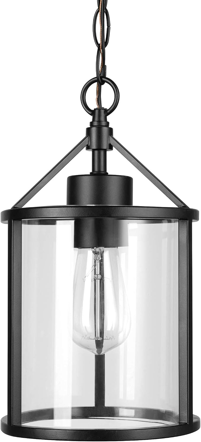 Black, Clear Glass