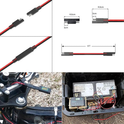 8 Pieces SAE Cable
