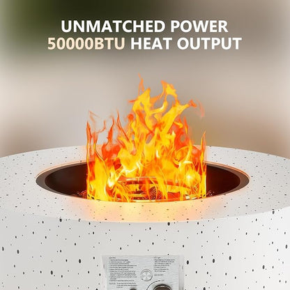 Speckled White - Warm LED