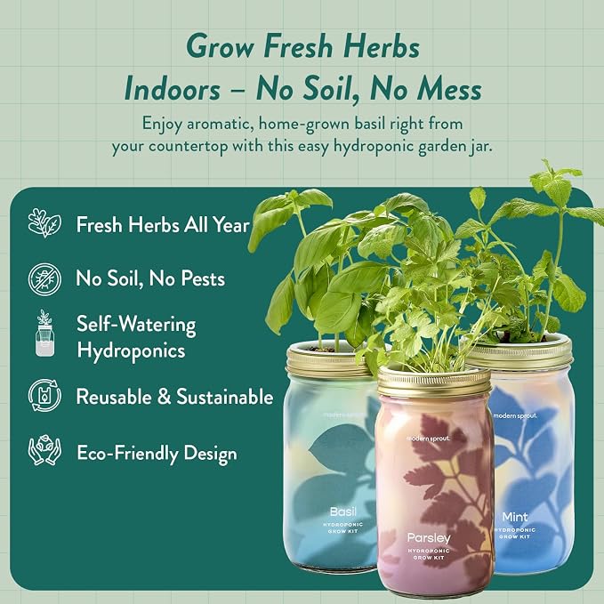 Basil, Parsley, Mint