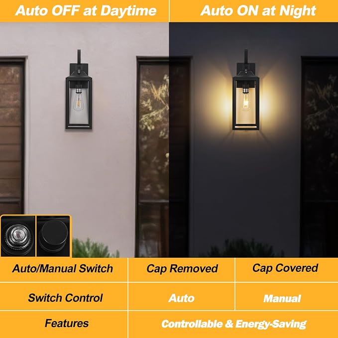 Black（Dusk to Dawn Sensor）