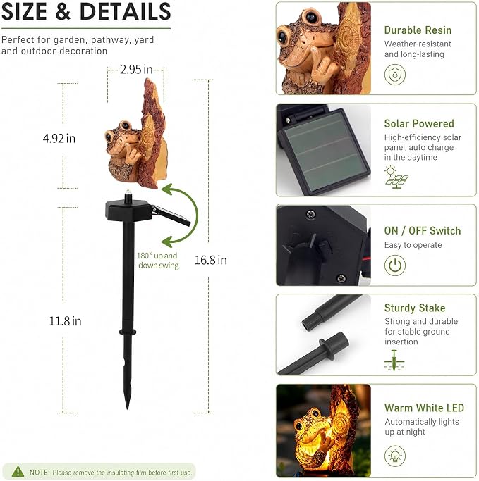 Solar Light - Toad