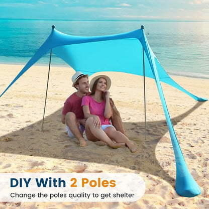 Light Blue (10x10 FT 4 Pole)