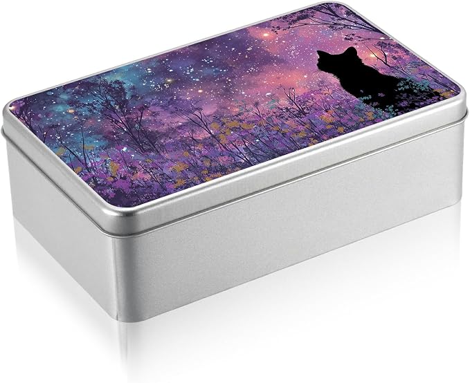 Floral Galaxy Cat