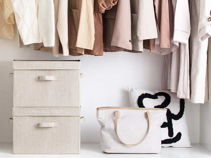 Khaki and Beige Stripes
