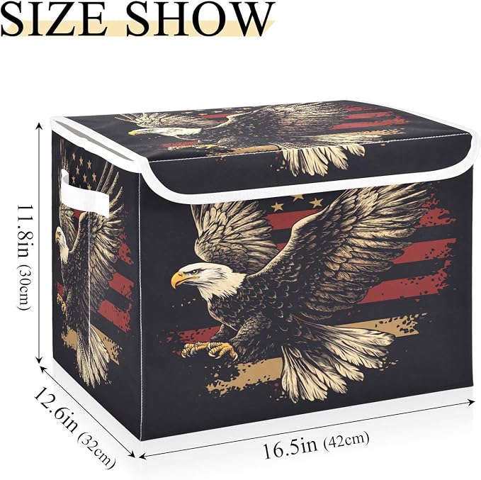 July 4th Bald Eagle Black