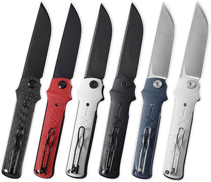 Red Micarta Stonewashed