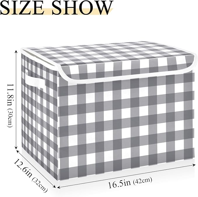Black Grey Checkered