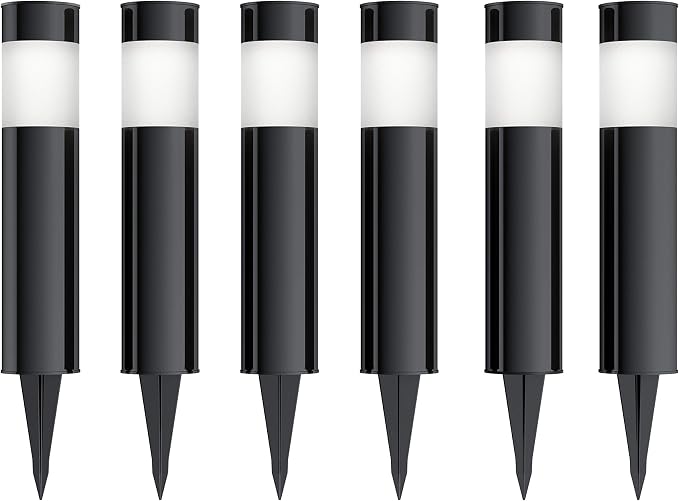 Black With White Lights