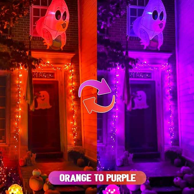 Purple to Orange