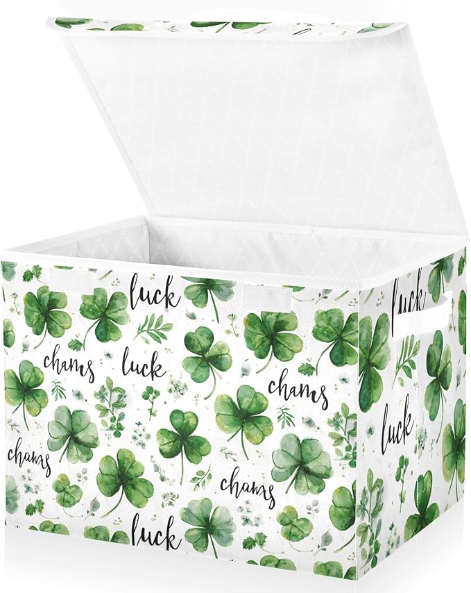White Green Clover St. Patrick's Day