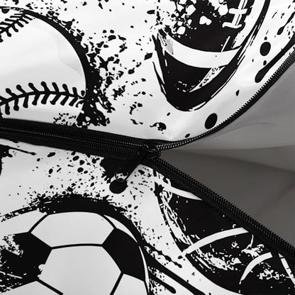 Black White