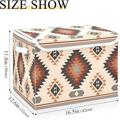 Brown Native Ethnic Aztec Style