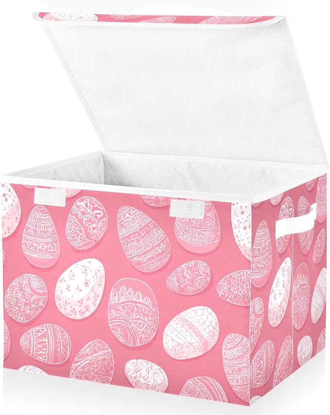 Pink Retro Decorative Easter Egg