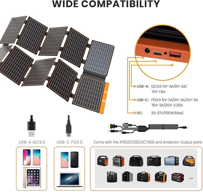 100W