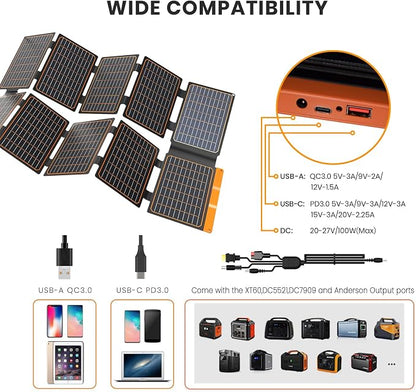 100W
