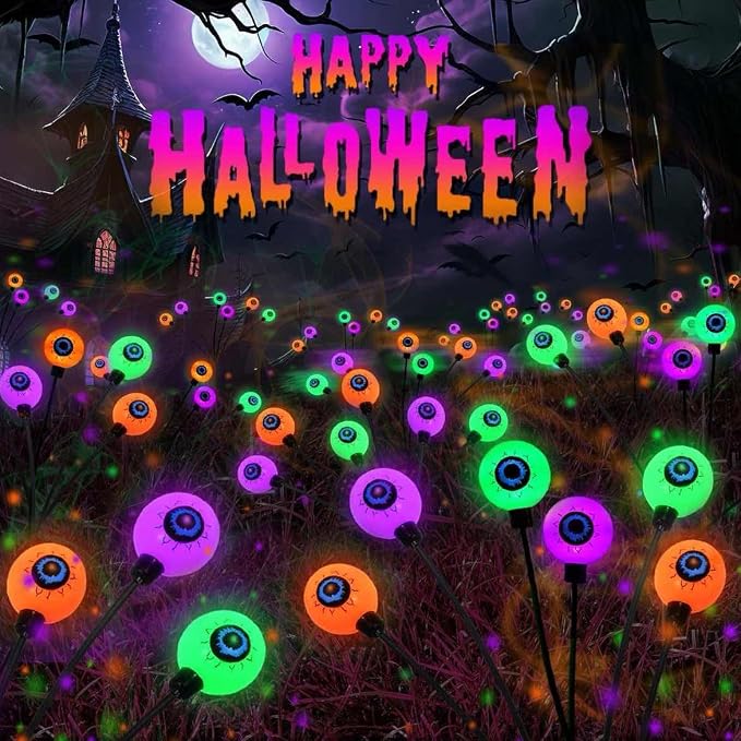 Orange Purple and Green