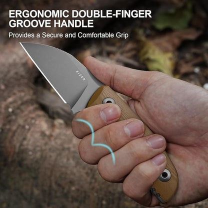 AEB-L Blade+ Brown G10 Handle