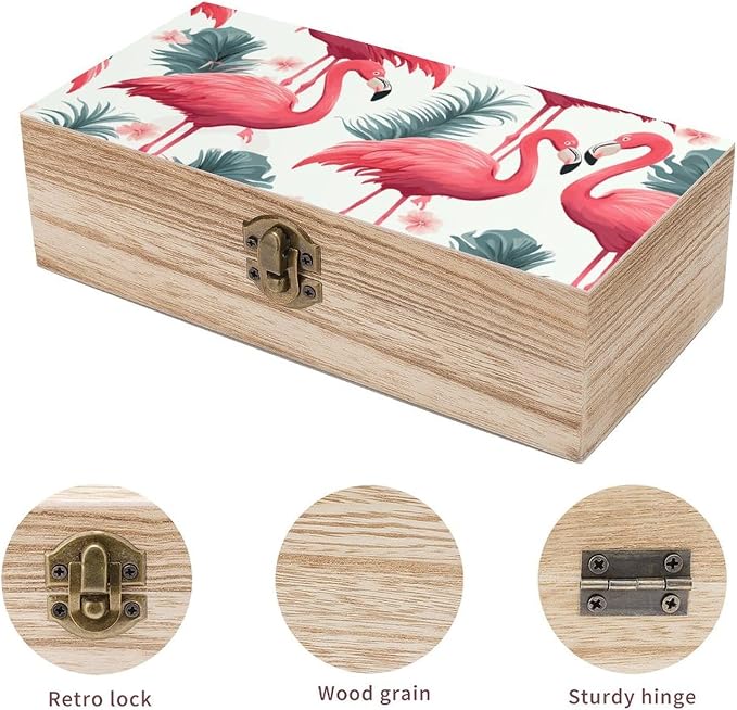 Pink flamingo pattern