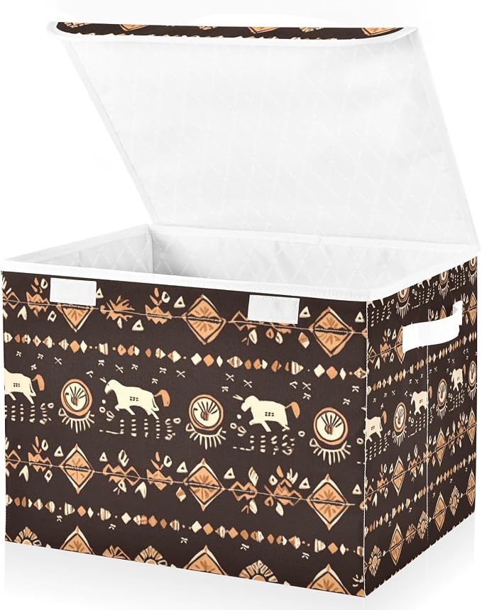 Brown Aztec Beige Horse