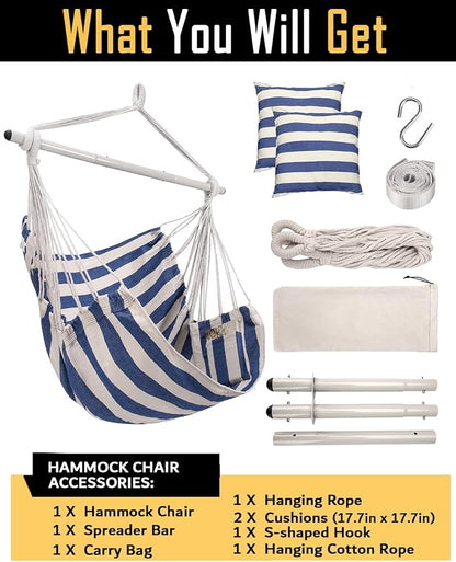 1 Blue and White (With Pillows)