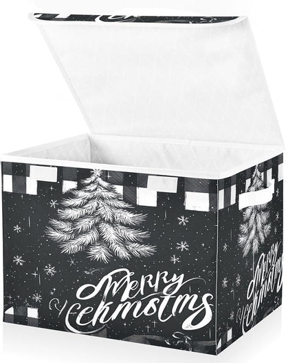 Black Checkered Christmas Tree