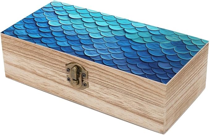 Blue Mermaid Fish Scale