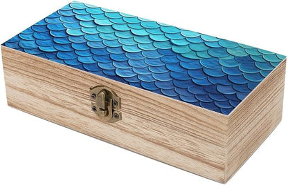 Blue Mermaid Fish Scale