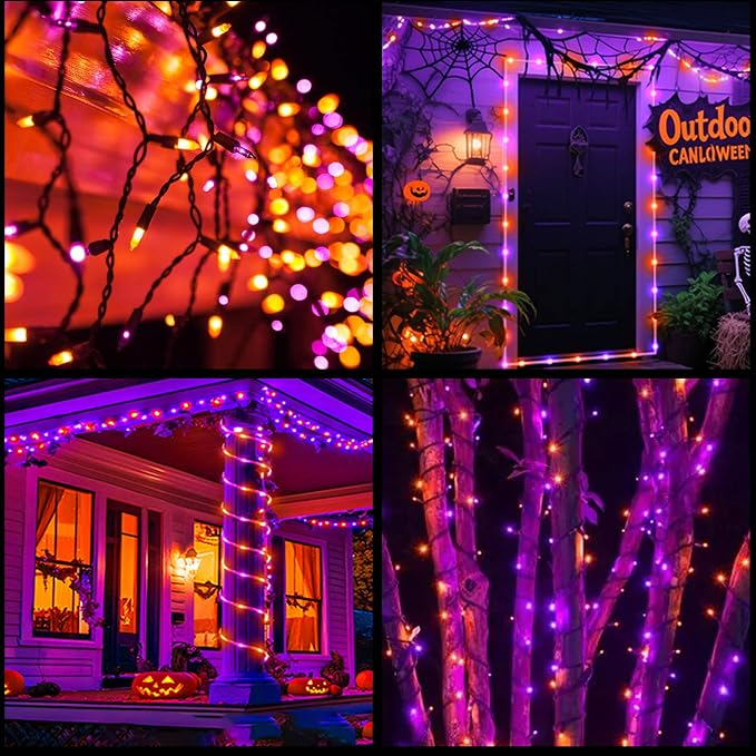 Orange and Purple