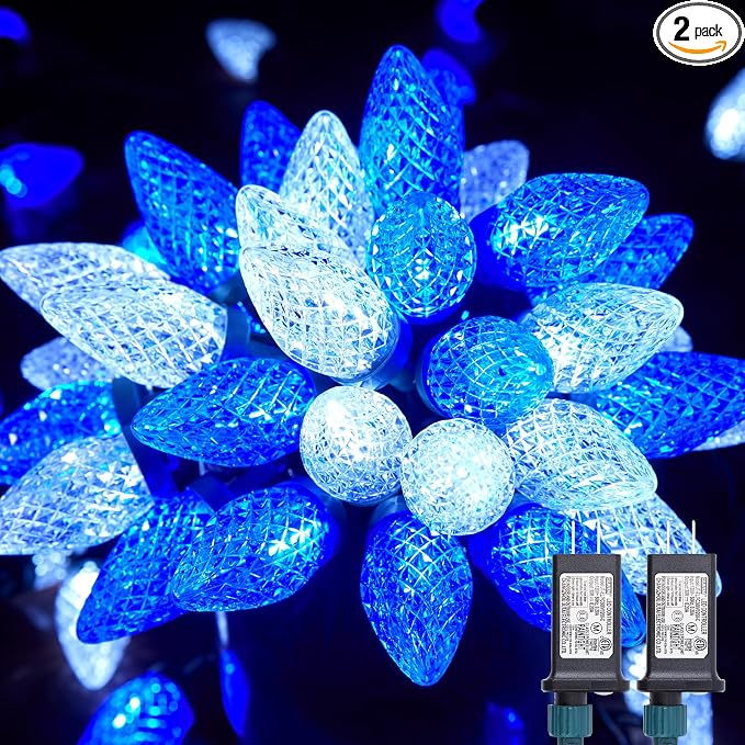 Blue & Pure White