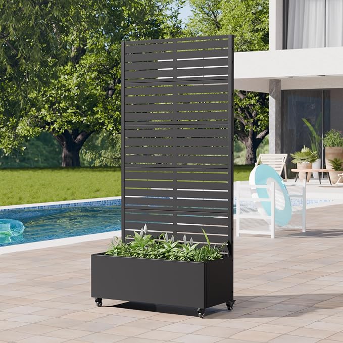 Black-louvered