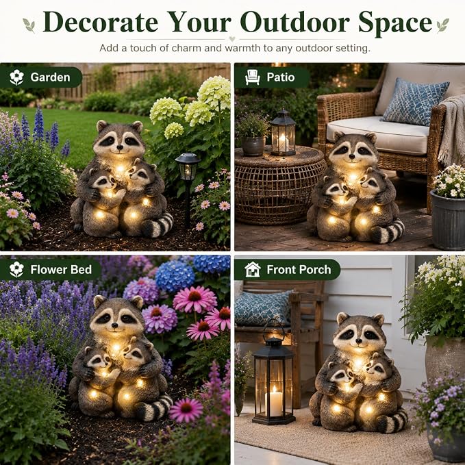 Raccoon Family