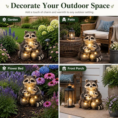 Raccoon Family