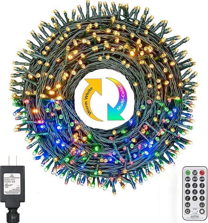 800LED Warm White+Multi-Color