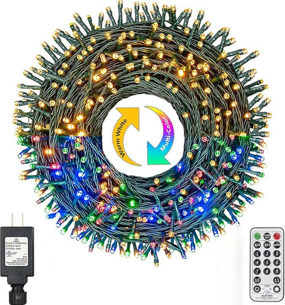 800LED Warm White+Multi-Color