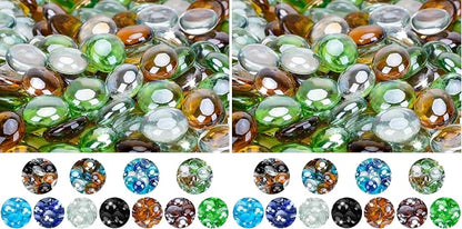 Emerald Green, Crystal Ice, Caramel