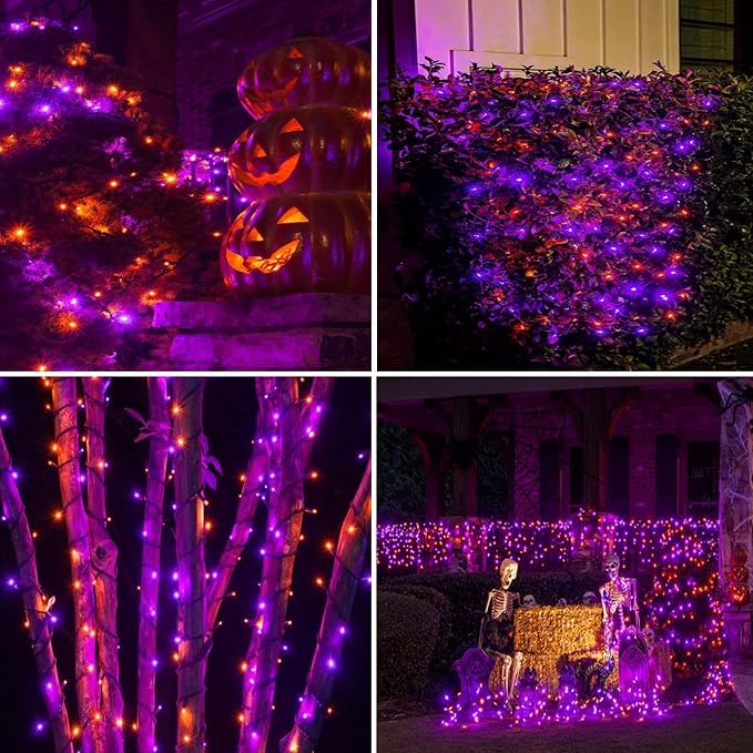 Orange and Purple