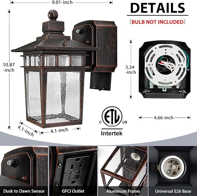 Antique Black and Bronze Gold