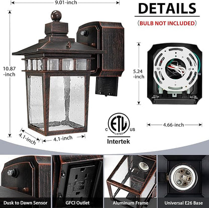 Antique Black and Bronze Gold