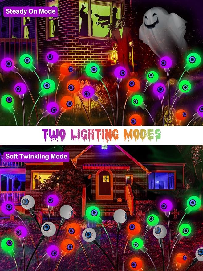 Orange Purple and Green